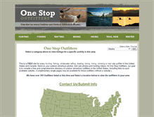 Tablet Screenshot of onestopoutfitters.com